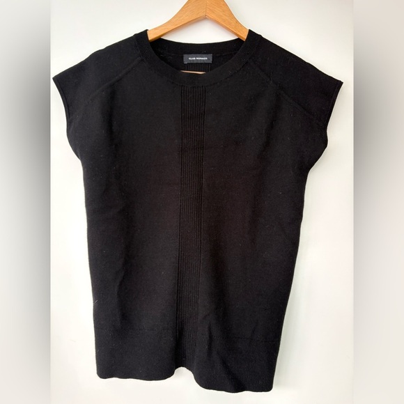 Club Monaco Black Wool Sweater, XS - Picture 1 of 5